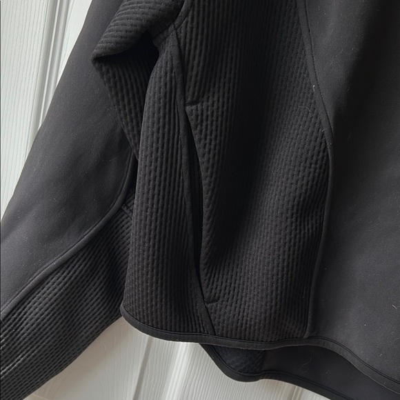 lululemon athletica mixed fabric half zip pullover large black - Picture 8 of 15
